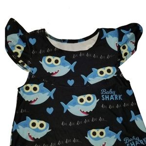 Baby shark dress size 5/6t